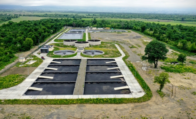 Construction of New Waste Water Treatment Plant in Telavi, Georgia